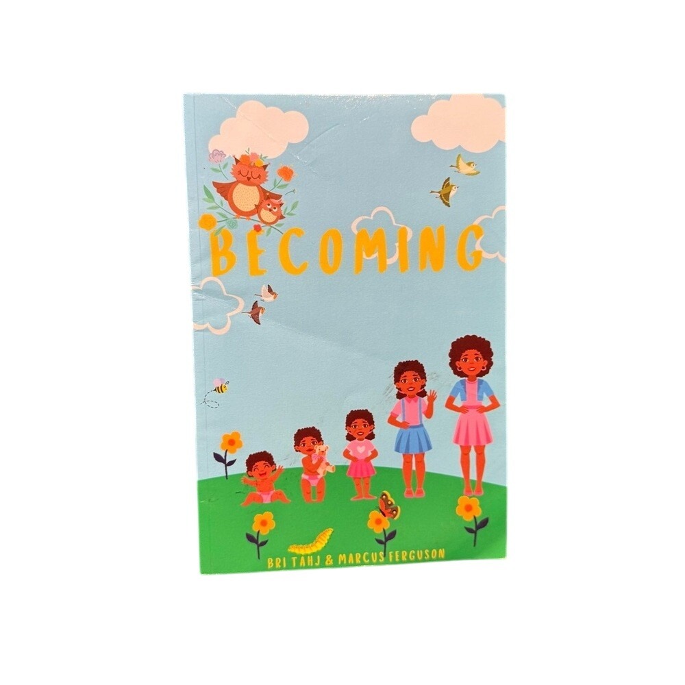 Becoming Childrens Book Bri Tahj Marcus Ferguson Paperback Self-Discovery Growth
